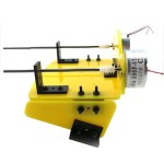 Kit armable de barco de 2 motores - amarillo