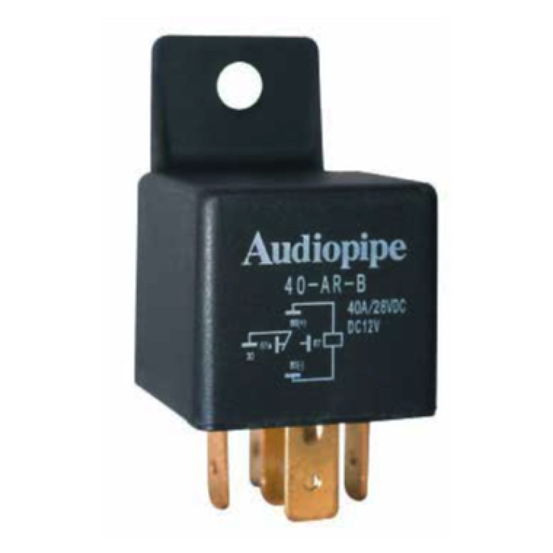 Relé Audiopipe SPDT 12V 40A para carro