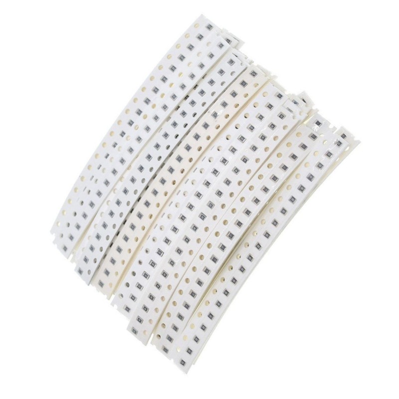 Kit surtido de resistencias SMD 0805 - 660 piezas