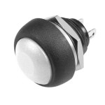 Pulsador momentáneo NA SPST PBS33B - blanco