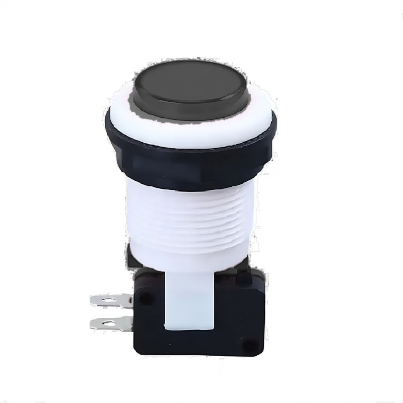 Pulsador arcade redondo PBS-29 - negro