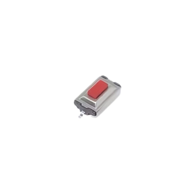 Pulsador momentáneo SMD TD-19XA de 3 x 6 mm - rojo