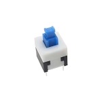 Pulsador con enclave DPDT de 8.0 mm