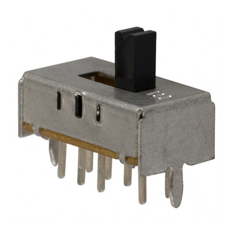 Switch para PCB vertical, DPDT