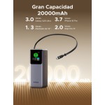 Batería portátil UGREEN con cable retráctil de 165W - 20,000mAh