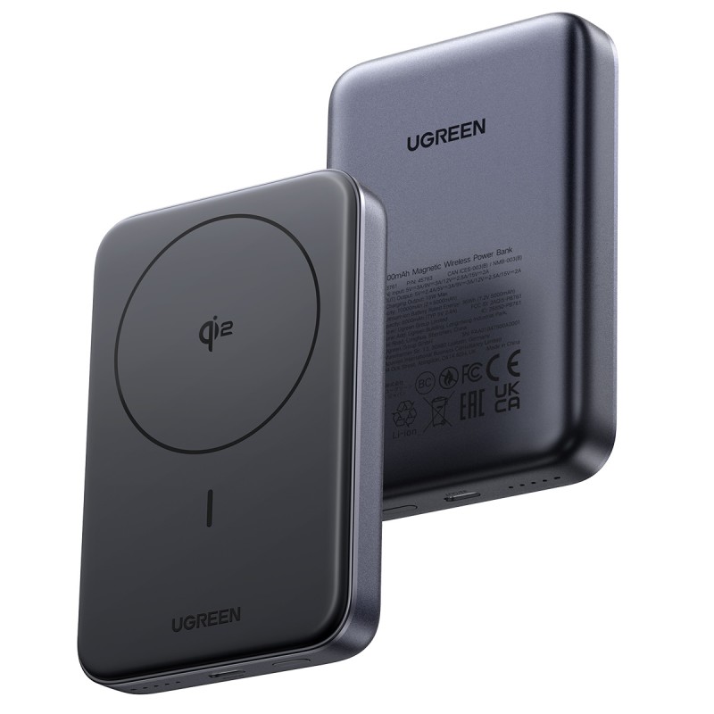 Batería portátil UGREEN inalámbrica de 15W - 10,000 mAh