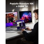 Cable USB-C trenzado UGREEN de 240W y 80Gbps - 1m