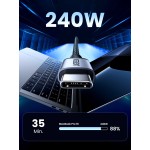 Cable USB-C trenzado UGREEN de 240W - 2m