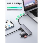 Concentrador UGREEN de USB-C a 4 USB-A
