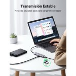 Concentrador UGREEN de USB-C a 4 USB-A