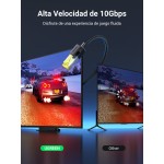 Cable de red trenzado UGREEN CAT 7 de 2m - negro