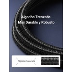 Cable de red trenzado UGREEN CAT 7 de 2m - negro