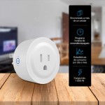 Enchufe inteligente Wi-Fi con medidor de consumo eléctrico